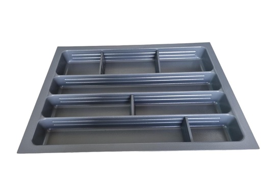 [CUBERTERO 600MM GRIS] CUBERTERO PLASTICO 600MM ANTRACITA