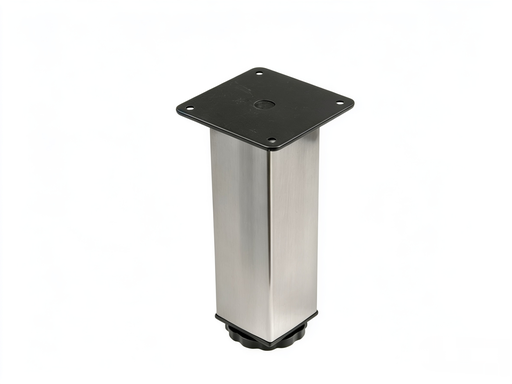 [PATA CUADRADA 10] PATA MUEBLE INOXIDABLE CUADRADA UND 10CM