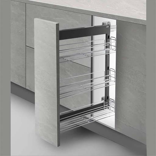 [ESPECIERO 30 IT22620] ESPECIERO 300MM 3 NIVELES DERECHO INOX IT22620