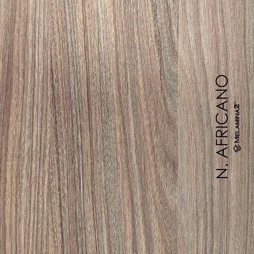[HR-6X8-18 AFRICANO] MELAMINA NOGAL AFRICANO HIDROFUGA 18X183X250 CHILENA