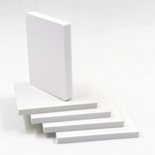 [BLANCO PVC 18 4X9] LAMINA PVC BLANCO 18X122X280