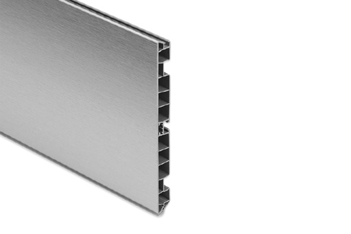 [RODAPIE ALUMINIO 3.8] RODAPIE PVC ALUMINIO 10CMX3,8M ESPAÑOL