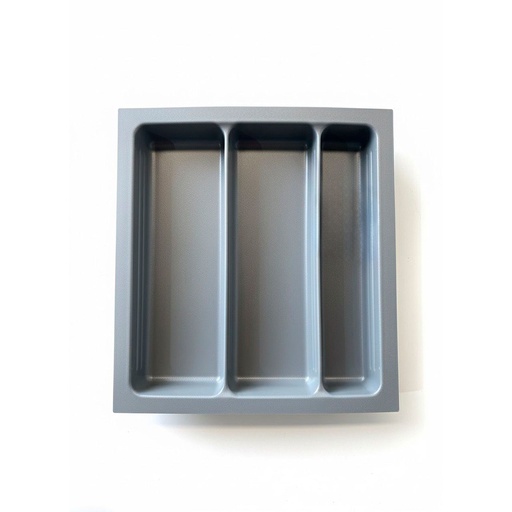 [CUBERTERO 400MM GRIS] CUBERTERO PLASTICO 400MM ANTRACITA