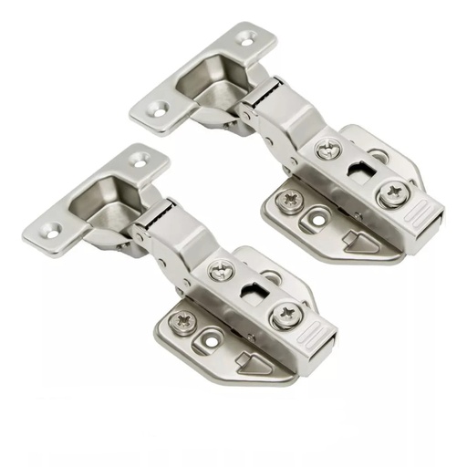 [BISAGR SEMICURVA SYS] BISAGRA SEMICURVA CLIP ON CIERRE LENTO SALINIZADO PAR SYSKOR