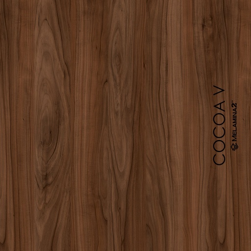 [HR-6X8-18 COCOA V] MELAMINA COCOA V HIDROFUGA 18X183X244