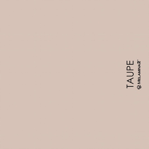 [HR-7X8-18 TAUPE MATE] MELAMINA TAUPE MATE HIDROFUGA 18X214X244 V