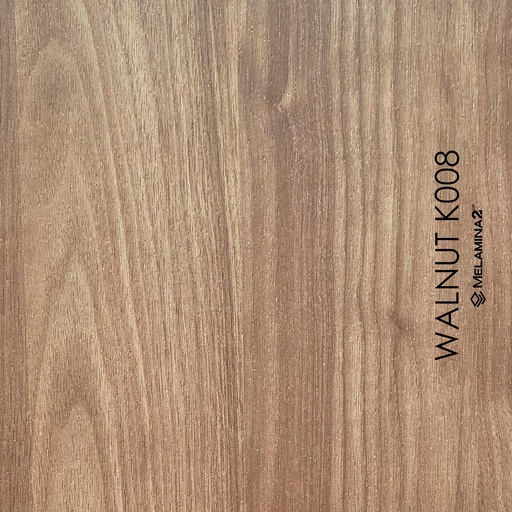 [ST 7X9 WALNUT K008] MELAMINA WALNUT K008 STANDARD 18X207X280 KRONOSPAN