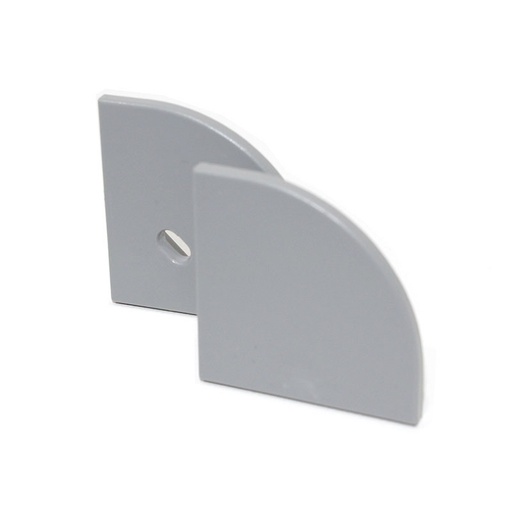 [SET TERMINAL 90 ALUM] SET TERMINAL PERFIL 90 LED ALUMINIO IT54110