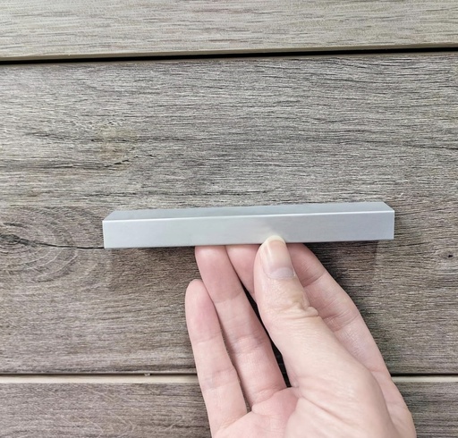 [TIR TEMPO ALUM 96] TIRADERA TEMPO ALUMINIO NIQUEL NS 96MM