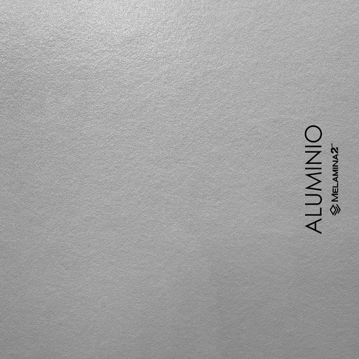 [HR-6X8-18 ALUMINIO] MELAMINA ALUMINIO HIDROFUGA 18X183X250 MASISA