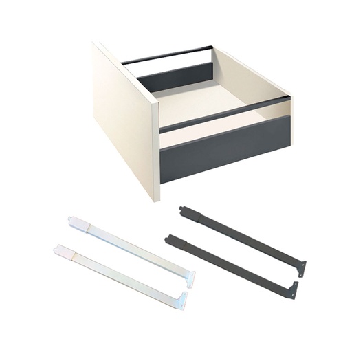 [VARILLAS T70A01500 B] VARILLAS RENTANGULARES VISION TOP BLANCO 500MM