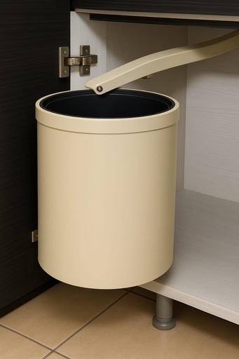 [BASURERO BASCULANTE] BASURERO BASCULANTE BEIGE