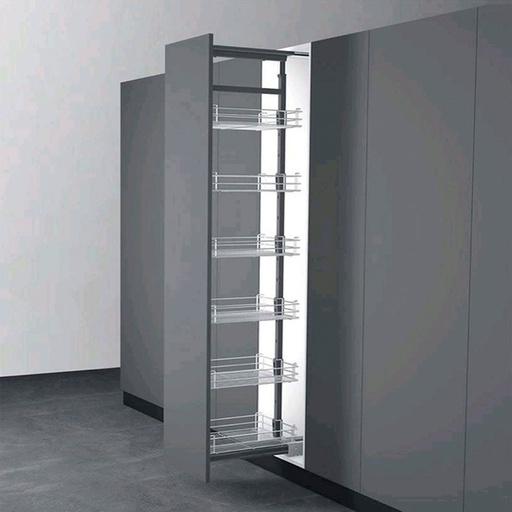 [ALACENA 30 6 IT21515] ALACENA EXTRAIBLE 300MM 6 NIVELES INOX IT21515