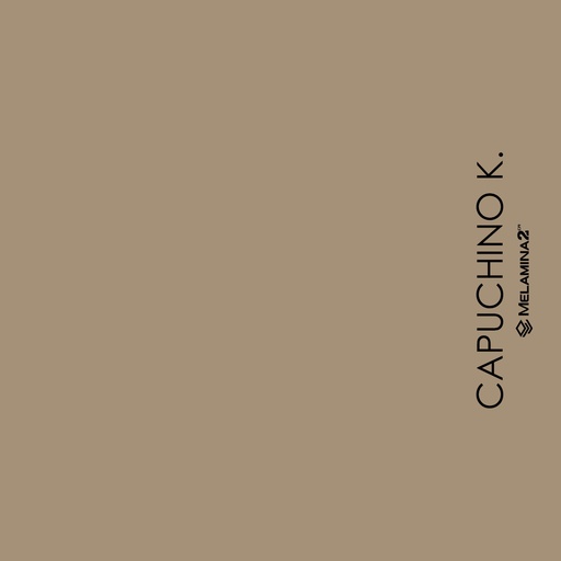 [ST-7X9-18 CAPUCHINO] MELAMINA CAPUCHINO STANDARD 18X207X280 KRONOSPAN