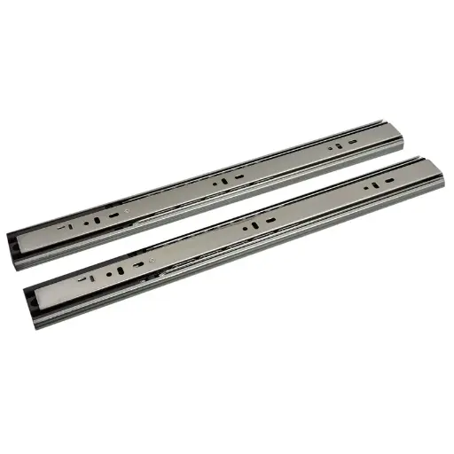 [RIEL PUSH OPEN 24] RIEL TELESCOPICO PUSH OPEN 24 600MMS SALINIZADO SYSKOR