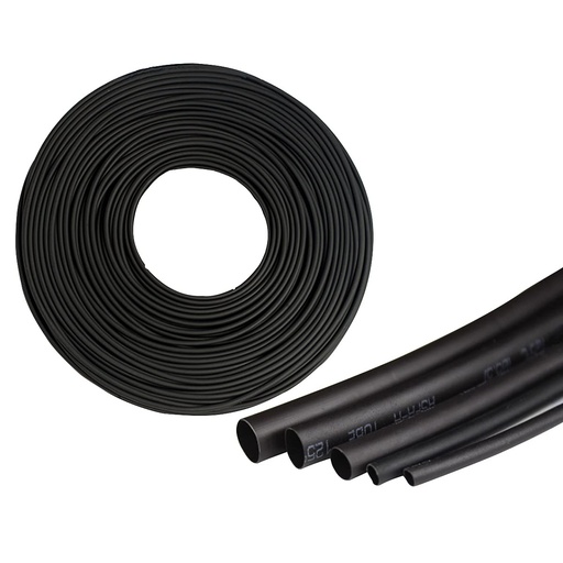 [CONTRAIBLE 4,8 NEGRO] TERMO CONTRAIBLE RETRALTIL 4,8-2,4MM x M