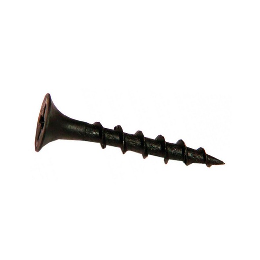 [TORNI GYP 6X1 NEGRO] TORNILLO GYPSUM 6X1 ROSCA GRUESA