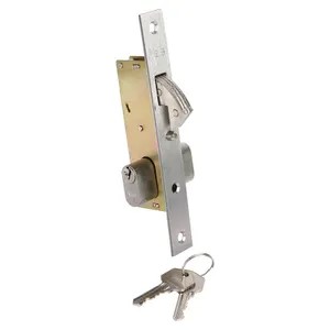 [CERRADURA EMBUTIR NE] CERRADURA PICO LORA EMBUTIR NEGRO HAFELE