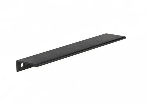[TIR NEGRO PLANA  128] TIRADERA CANTO L NEGRO MATE 128