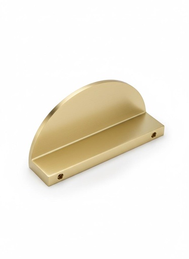 [MEDIA LUNA DORADO100] TIRADERA MEDIA LUNA DORADO BB 100MMS HM42030