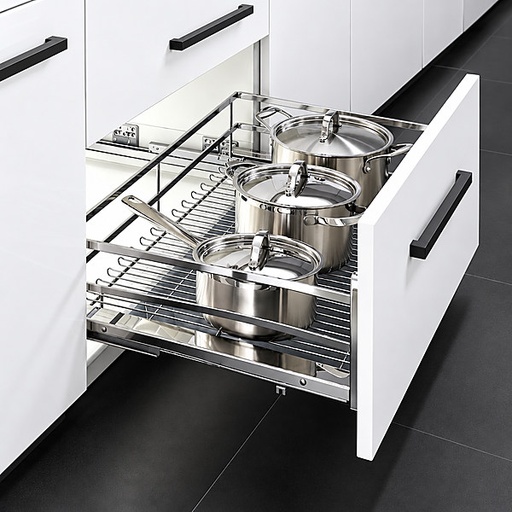 [CANASTA INOX IT20520] CANASTA MULTIUSO 3 LADOS 700MMS INOX IT20520