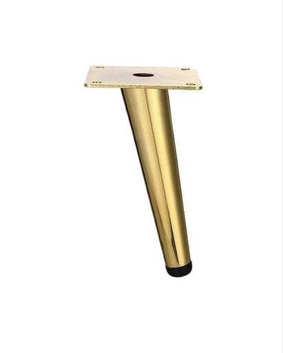 [PATA MALAGA DORAD 12] PATA MUEBLE MALAGA DORADO UND 12CM