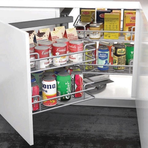 [MAGIC IZQ IT23330] MAGIC CORNER CIERRE LENTO GRIS MATE IZQUIERDO MOD 90CM IT23330