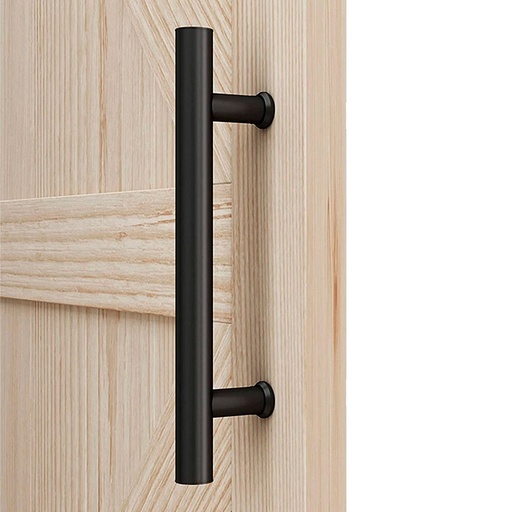 [TIRADERA NEGRO 180MM] TIRADERA NEGRO MATE MADISON 180MM