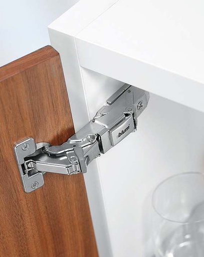 [BIS 155 LENTO BLUM] BISAGRA 155 CIERRE LENTO BASE RECTA BLUM PAR