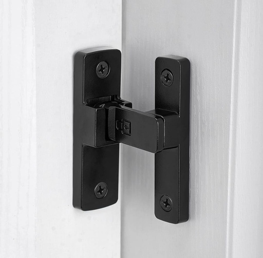 [CERRADURA 90 NEGRO] CERRADURA PUERTA CORREDIZA 90° NEGRO