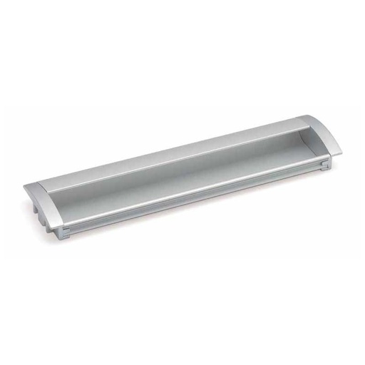 [TIR EMBUTIR ALUM 224] TIRADERA EMBUTIR RECTANGULAR ALUMINIO 224MM HM4240