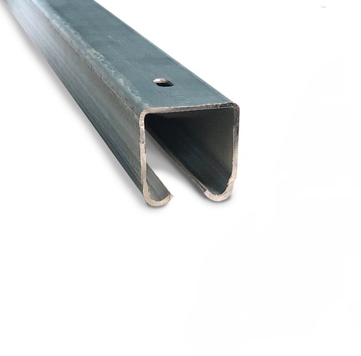 [RIEL U100 3M STANDAR] RIEL P PUERTA GALVANIZADO 3M 100KG U100 STANDARD DUCASSE