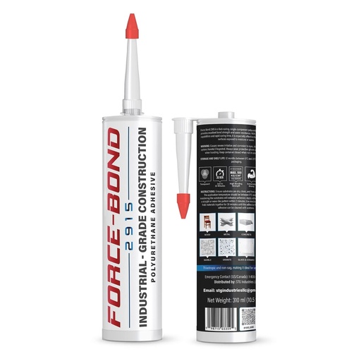[SILICON POLYURETANO] SILICON POLYURETANO ULTRA ADHERENCIA 310ML FORCE BOND INDUSTRIAL