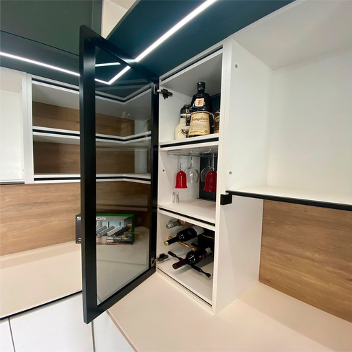 [PERFIL VIDRIO NEGRO] PERFIL PARA VIDRIO ALUMINIO NEGRO 3046 3M PF51110