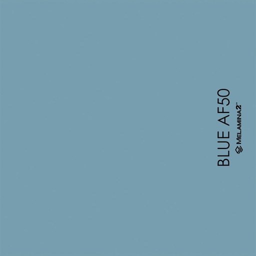 [MELAMINA BLUE AF50] MELAMINA MDF ULTRA MATE BLUE AF50 ACRYLIC ANTI-HUELLA HIDROFUGA 18MMX122X280
