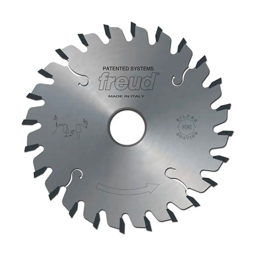 [SIERRA 4X24T FREUD] DISCO SIERRA 4 PULGADAS 120X2.8 24T CARBURO TUNSTENO FREUD