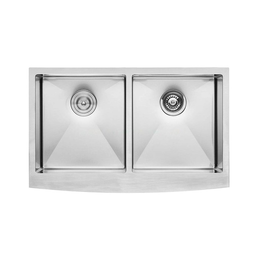 [FREGADERO FG10115] FREGADERO SUBMONTAR INOX 2 TANQUES 813X457X254 FG10115 