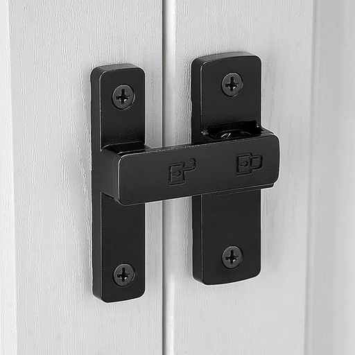 [CERRADURA 180 NEGRO] CERRADURA PUERTA CORREDIZA 180° NEGRO