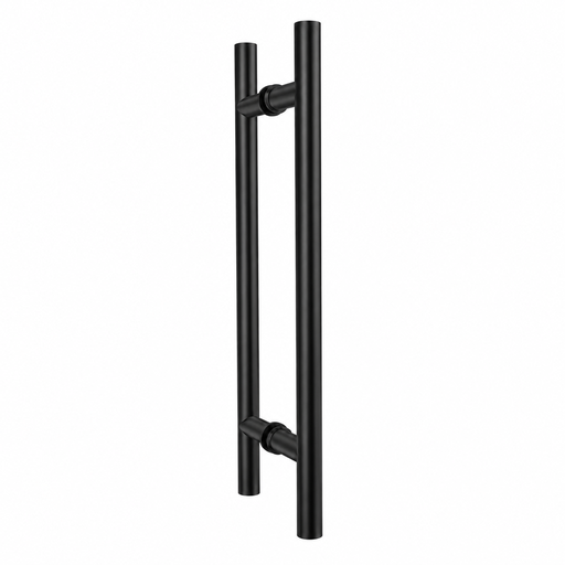 [MANILLON 60 DOBLE NE] MANILLON REDONDO CENTRO 30CM-LARGO 60CM NEGRO PAR