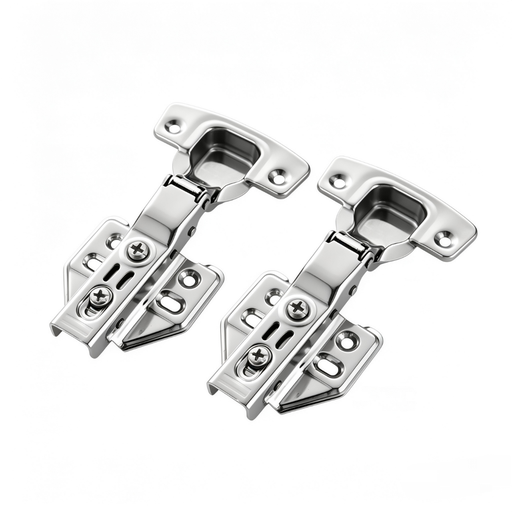 [BIS SEMICURVA INOX] BISAGRA SEMICURVA CLIP ON CIERRE LENTO INOXIDABLE PAR INTHER