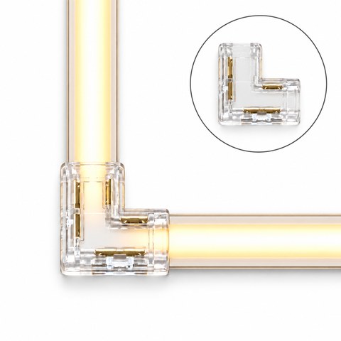 [CONECTOR ESCUA L 110] CONECTOR ESCUADRA L TIRA LED 12MM 110V IT0006 RV