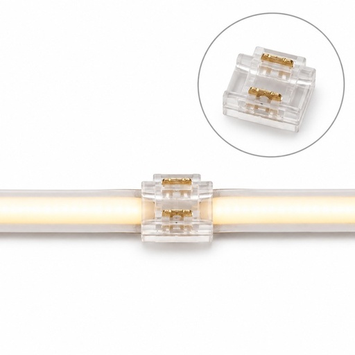 [CONECTOR LINEAL 24V] CONECTOR LINEAL TIRA A TIRA LED 8MM 24V IT0002 RV