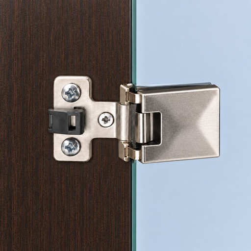 [BISAGRA VIDRIO 5150Z] BISAGRA CENTRAL PUERTA VIDRIO ET 5150Z CHAMPAGNE UNIDAD