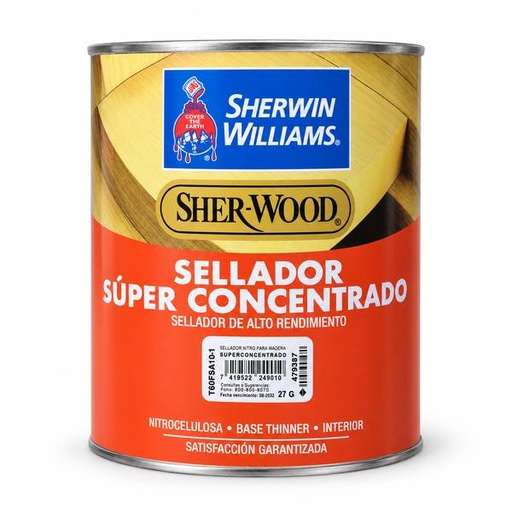 [T60FSA10-1] SELLADOR NITRO PARA MADERA SUPER CONCENTRADO T60FSA10-1 SHERWIN WILLIAMS
