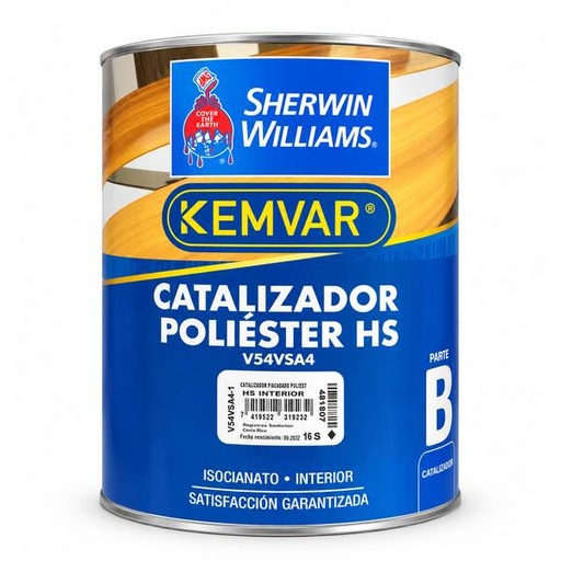 [V54VSA4-1] CATALIZADOR PARA ACABADO POLIESTER HS INTERIOR V54VSA4-1 SHERWIN WILLIAMS