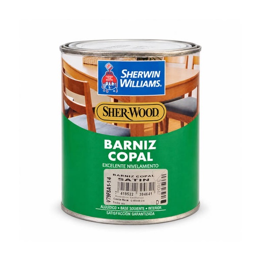 [V79FSA1-1/4] BARNIZ COPAL SATIN V79FSA1-1/4 SHERWIN WILLIAMS