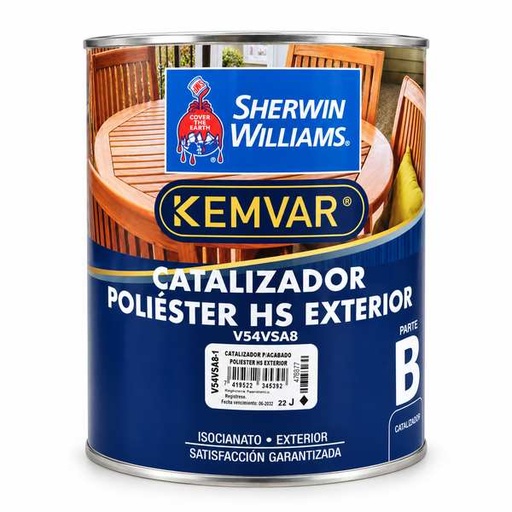 [V54VSA8-1] CATALIZADOR PARA ACABADO POLIESTER HS EXTERIOR V54VSA8-1 SHERWIN WILLIAMS
